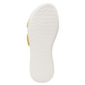 Женские сланцы Clarks, желтые фото 5
