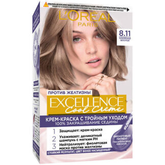L'ORÉAL PARIS Стойкая крем-краска для волос Excellence Cool Creme