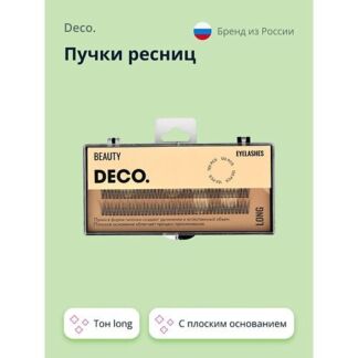 DECO. Пучки ресниц с плоским основанием в форме галочки 120.0