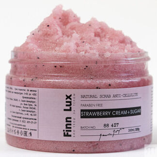 FINNLUX Скраб для тела "Strawberry cream+sugar" 300.0