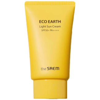 Солнцезащитный крем The Saem Eco Earth Power Light Sun Cream SPF50