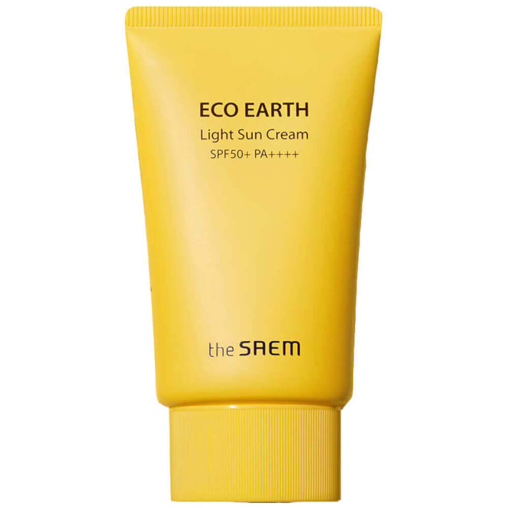 Солнцезащитный крем The Saem Eco Earth Power Light Sun Cream SPF50 фото 1