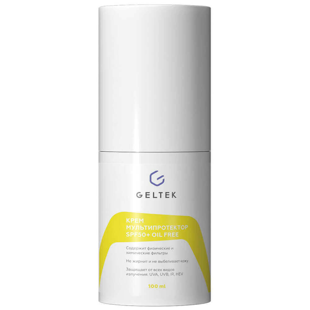 Крем Мультипротектор Geltek (Гельтек) SPF 50+ Oil Free фото 1