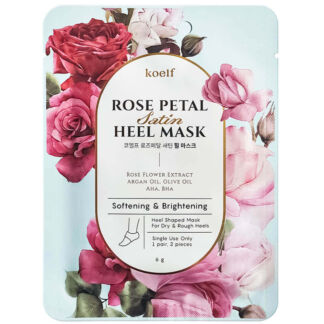 Маска для пяток Koelf Koelf Rose Petal Satin Heel Mask