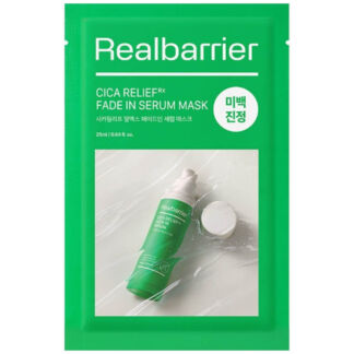 Тканевая маска Real Barrier Cica Relief RX Fade In Serum Mask