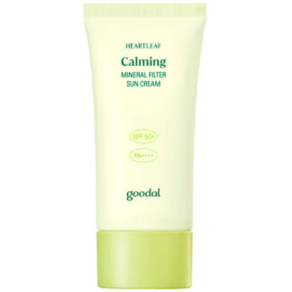 Солнцезащитный крем Goodal Heartleaf Calming Mineral Filter Sun Cream 50+ P