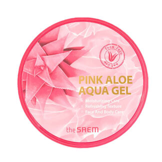 Гель алоэ The Saem Pink Aloe Aqua Gel