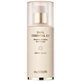 Солнцезащитный крем The Saem Snail Essential EX Wrinkle Solution Sun Cream