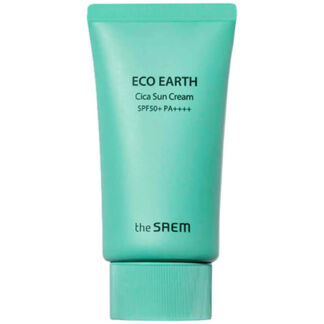 Солнцезащитный крем The Saem Eco Earth Cica Sun Cream SPF 50+ PA++++