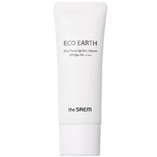 Солнцезащитная сыворотка-праймер The Saem Eco Earth Airy Tone Up Sun Serum