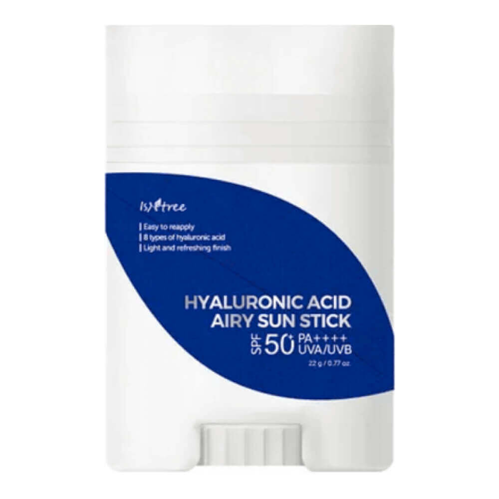 Солнцезащитный стик IsNtree Hyaluronic Acid Airy Sun Stick SPF 50+ PA++++ фото 1