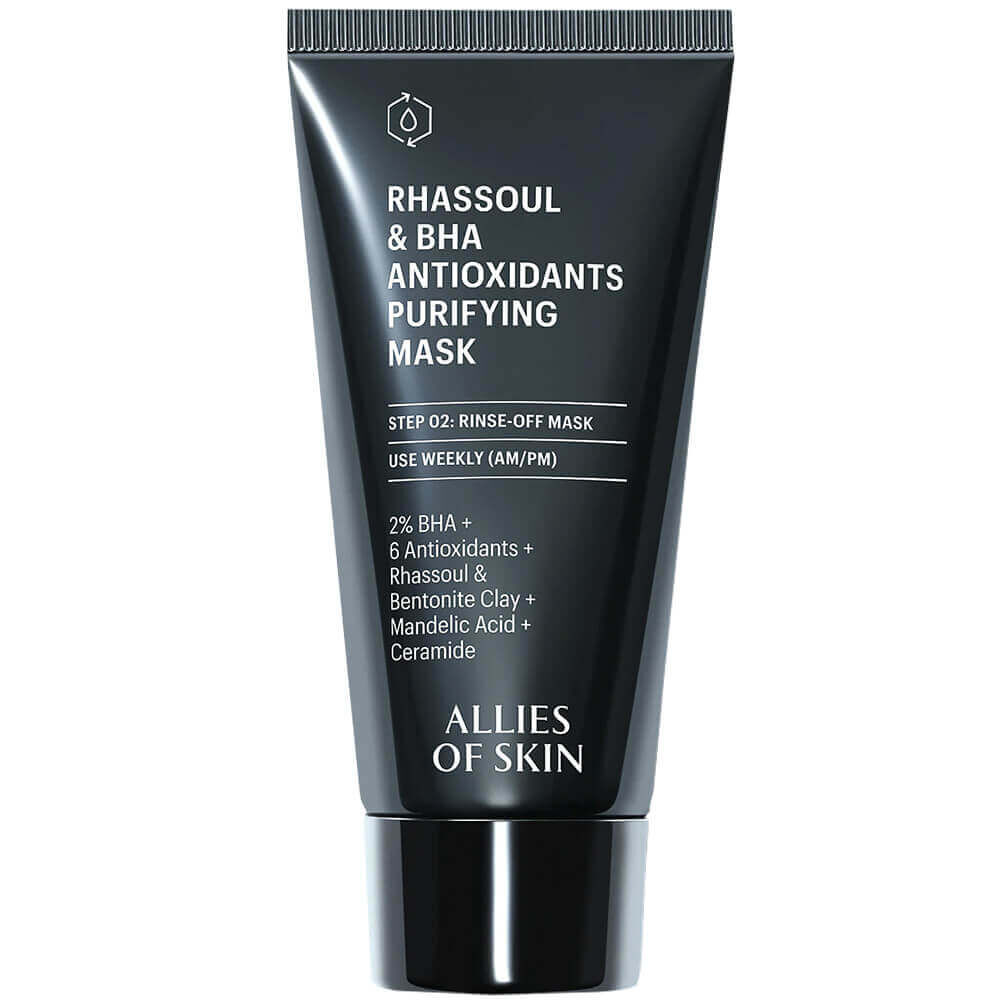 Маска для лица Allies of Skin Rhassou & BHA Antioxidants Purifying Mask фото 1