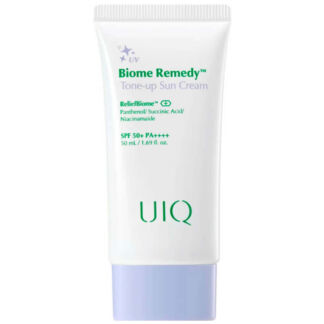 Солнцезащитный крем UIQ Biome Remedy Tone-up Sun Cream SPF50+ PA++++