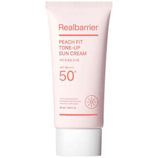 Солнцезащитный крем Real Barrier Peach Fit Tone-Up Sun Cream SPF 50+ PA++++