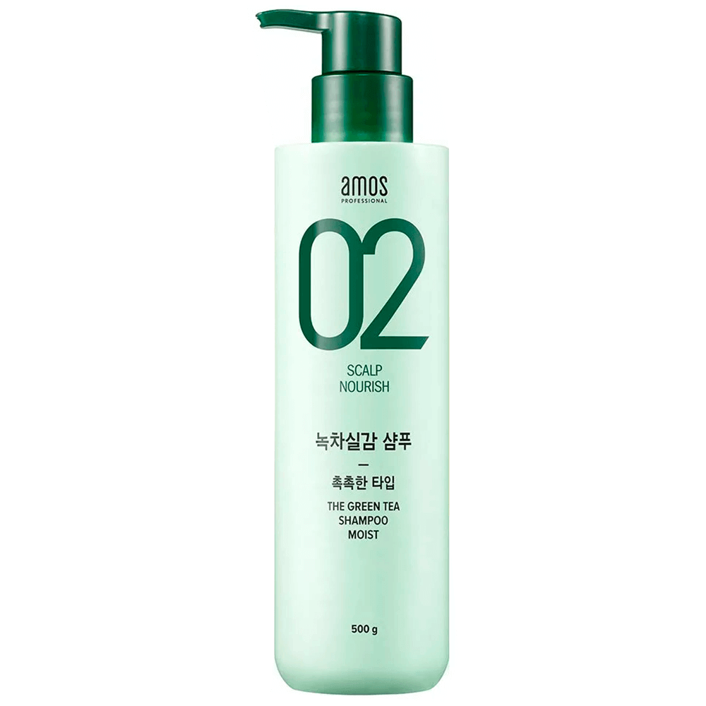 Шампунь Amos Professional The Green Tea Shampoo Moisturizing фото 1