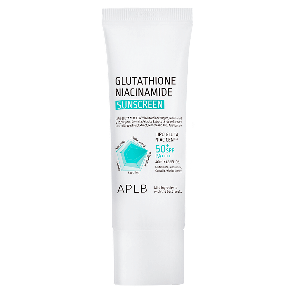 Солнцезащитный крем APLB Glutathione Niacinamide Sunscreen SPF50+ PA++++ фото 1