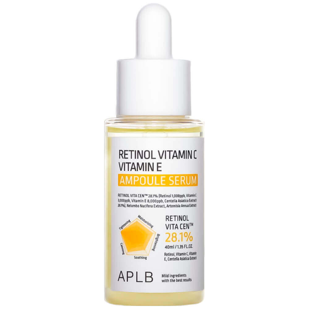 Сыворотка для лица APLB Retinol Vitamin C Vitamin E Ampoule Serum фото 1