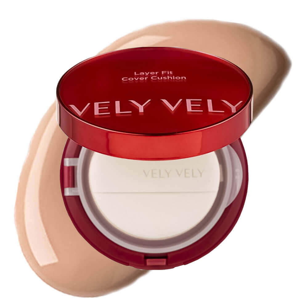 Кушон для лица Vely Vely Layer Fit Cover Cushion SPF50+ PA++++ фото 1