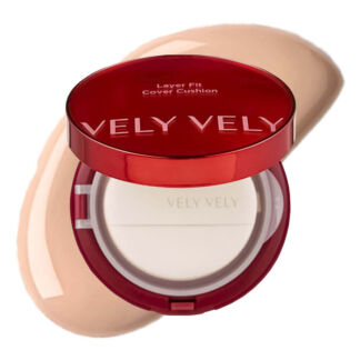 Кушон для лица Vely Vely Layer Fit Cover Cushion SPF50+ PA++++