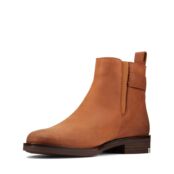 Женские полусапоги Clarks (Memi Lo 26162239), коричневые фото 4