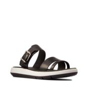 Женские сланцы Clarks (Jemsa Slide 26161552), черные фото 1