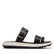 Женские сланцы Clarks (Jemsa Slide 26161552), черные фото 2