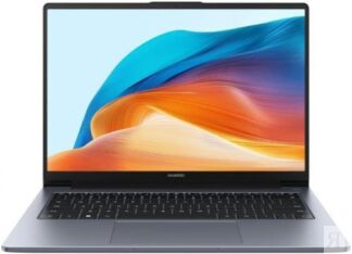 Ноутбук Huawei MateBook D 14 53013XFQ i5 12450H/8GB/512GB SSD/ UHD Graphics