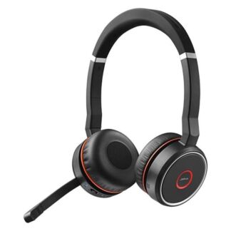 Беспроводная гарнитура Jabra Evolve 75 (с подставкой для зарядки), черный