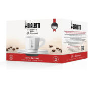 BIALETTI Набор из 4 чашек для кофе с блюдцами Bialetti фото 2