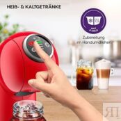 Krups Капсульная кофемашина 0.8 л 1500 Вт, красная NESCAFÉ Dolce Gusto Geni фото 5