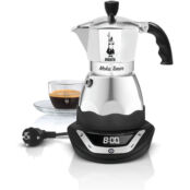 BIALETTI Кофеварка для эспрессо на 6 чашек 365 Вт Moka Electric Timer Biale фото 4