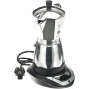 BIALETTI Кофеварка для эспрессо на 6 чашек 365 Вт Moka Electric Timer Biale фото 5