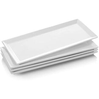 DOWAN Набор тарелок 36,8 x 15,2 см, 4 предмета DOWAN
