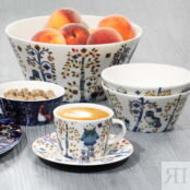 Iittala Тарелка Ø 22 см белая/мульти Taika Iittala фото 5