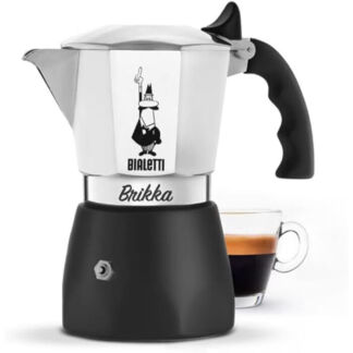 BIALETTI Кофеварка для эспрессо на 2 чашки Brikka Bialetti