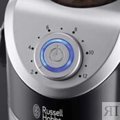 Russell Hobbs Кофемолка Russell Hobbs Classics / 140 Вт / 100 г / нержавеющ фото 5