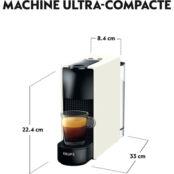 Krups Капсульная кофемашина 0.6 л 1200 Вт, белая Nespresso Essenza Mini ‎YY фото 4