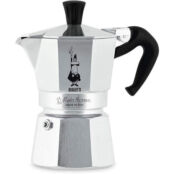 BIALETTI Кофеварка для эспрессо на 2 чашки, с переходником для индукционных фото 2