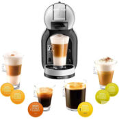 Krups Капсульная кофемашина 0.8 л, черно-серая NESCAFE Dolce Gusto Mini Me фото 4