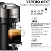 Krups Капсульная кофемашина 1.1 л 1260 Вт, черная Nespresso Vertuo Next XN9 фото 2