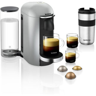 Krups Капсульная кофемашина 1.7 л 1260 Вт, серая Nespresso Vertuo Plus XN90