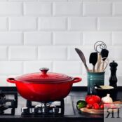 Le Creuset Казан 26 см Kirschrot La Marmite Le Creuset фото 2