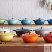 Le Creuset Казан 26 см Kirschrot La Marmite Le Creuset фото 4