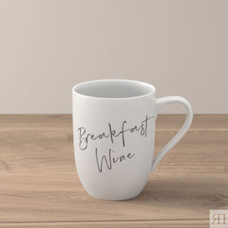 Villeroy & Boch Кружка 340 мл "Breakfast Wine", белая Statement Villeroy &