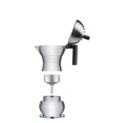 Alessi Кофеварка 300 мл металлик/черная Pulcina Alessi фото 3