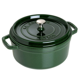 Staub Кастрюля / жаровня 24 см с крышкой Basil Staub