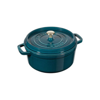 Staub Кастрюля / жаровня 20 см с крышкой La Mer Staub