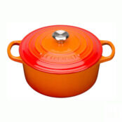 Le Creuset Кастрюля / жаровня с крышкой 22 см, оранжевый Le Creuset фото 1