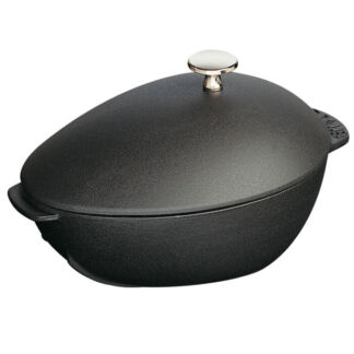 Staub Кастрюля для мидий 1.9 л Matte Black Staub