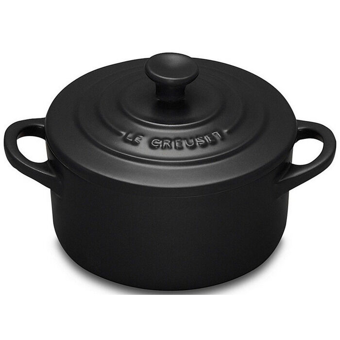 Le Creuset Кастрюля / жаровня 0,25 л, черный матовый Le Creuset фото 1